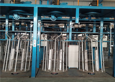 Hot Dipped Continuous Wire Galvanizing Line For Zinc Aluminium Galfan Wire