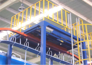 PVC Coated Welded Wire Coating Machine , PVC Coating Line For Protecting Mesh