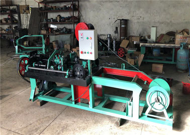 High Production  Fully Automatic Barbed Wire Machine Operational Safety