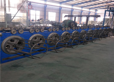 Electric Galvanizing Iron Wire Production Line , Wire Galvanizing Plant  For Binding Wire