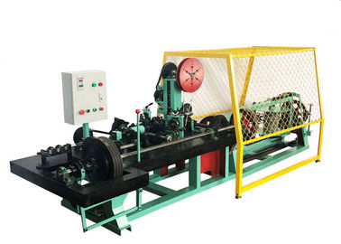 Reverse Fully Automatic Barbed Wire Machine Customized Color Easy Operation